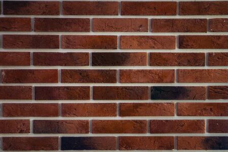 red brick wall background, texture