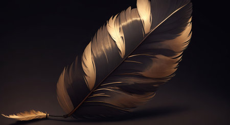 beautiful feather realistic. ai generationの素材