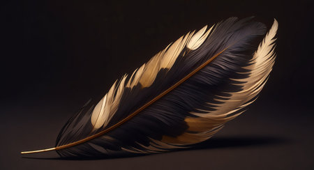 beautiful feather realistic. ai generationの素材