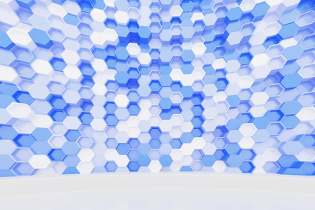 Abstract interior. 3d renderの写真素材