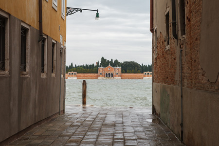 Island of San Michele. View from Fondamente Nove. Venice, Italyの写真素材