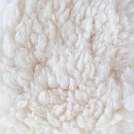 White fleece fur texture 