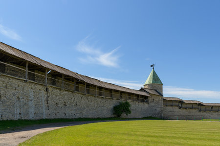 Pskov Krom or Kremlin. Pskov, Russiaの写真素材