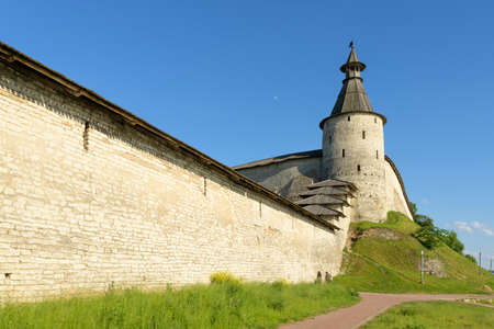 Pskov Krom or Kremlin. Pskov, Russiaの写真素材