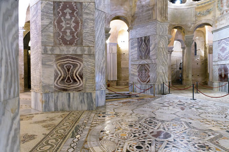 Basilica of San Vitale in Ravenna, Italy.のeditorial素材
