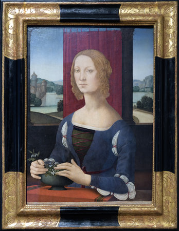 Portrait of a Young Woman or Lady of Jasmine
Lorenzo di Credi. Forli, Italyのeditorial素材