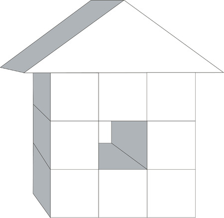 3d homeのイラスト素材