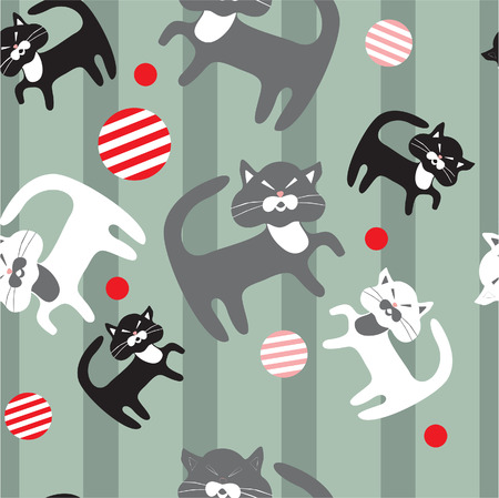 Vector. Seamless ornament  in color  13のイラスト素材