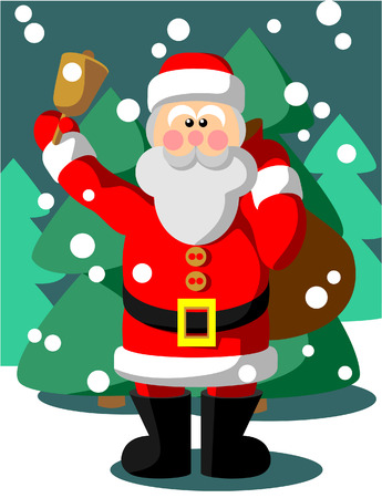 Santa Claus in colorのイラスト素材