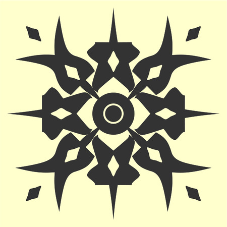  Ornament  in color 45のイラスト素材