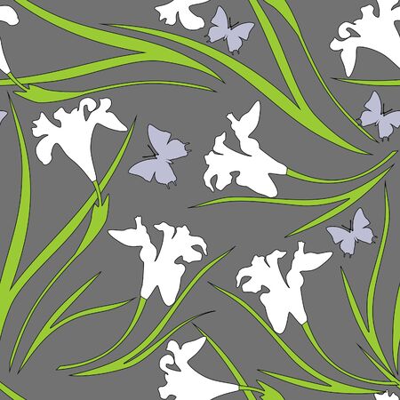  Seamless ornament  in color のイラスト素材