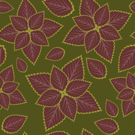 Seamless ornament  in color のイラスト素材