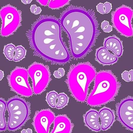 seamless ornament  in color 303のイラスト素材