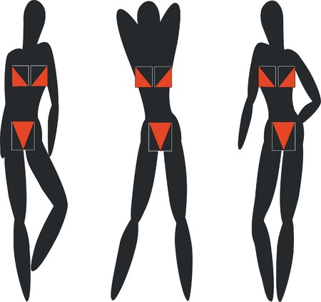 peoples at beach silhouette 01のイラスト素材