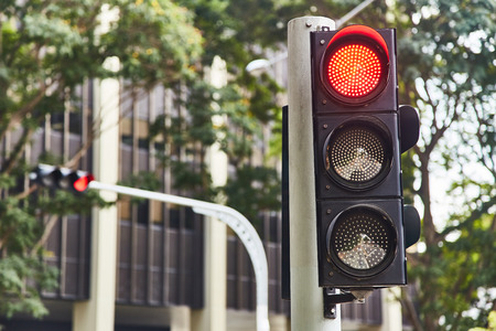 traffic signal signal. . Close-up.