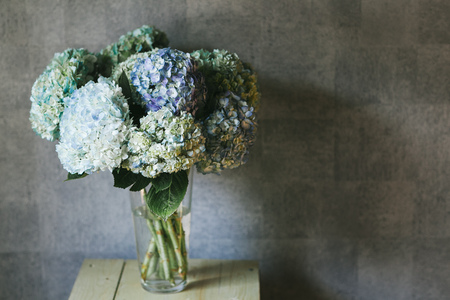 Beautiful bouquet of flowers in a vase.