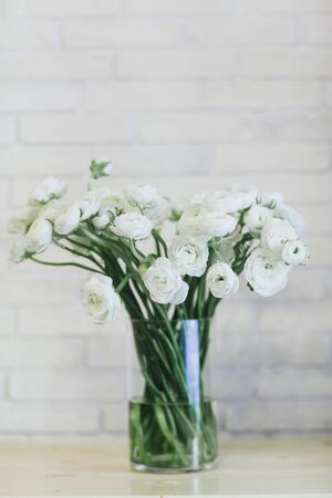 Beautiful bouquet of flowers in a vase.の写真素材