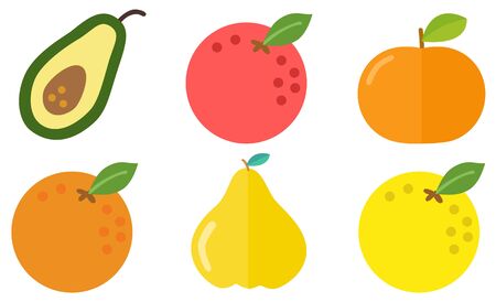 winter fruits iconのイラスト素材