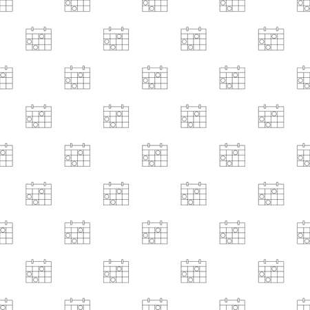 Calendar background from line icon. Linear vector patternのイラスト素材