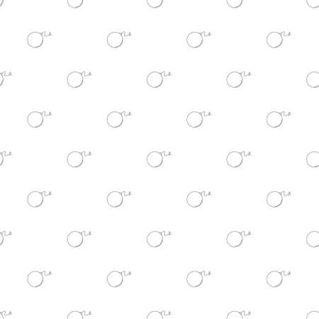 Bomb background from line icon. Linear vector patternのイラスト素材