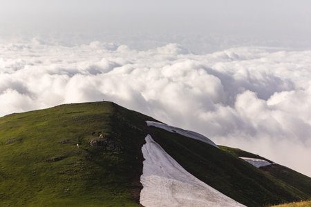 Above the clouds, Bakhmaro, Georgia