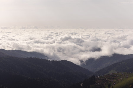 Above the clouds, Bakhmaro, Georgia