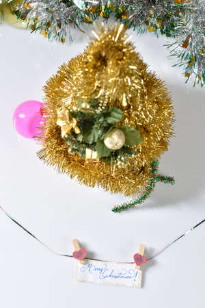 Decoration for merry christmas and happy new yearの写真素材