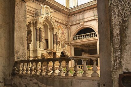 Part of ruins Church in Nicaragua Managuaの写真素材