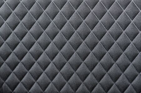 Rhomb gray material pattern textile close up viewの写真素材