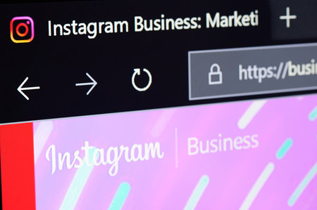 New-York , USA - July 8 , 2020: Facebook sign up main page on screen close up view