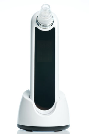 Skin cleaning facial tool device macro close up viewの写真素材