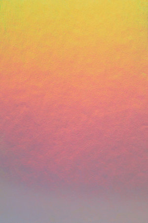 Pink and orange gradient satin paper surface macro close  up view