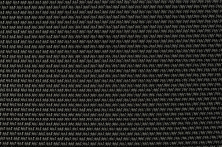 Rough burlap black surface background macro close up viewの写真素材