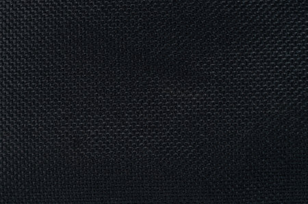 Black cloth material surface  macro close up view