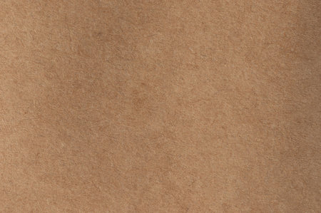 Recycle brown craft paper background macro close up viewの写真素材