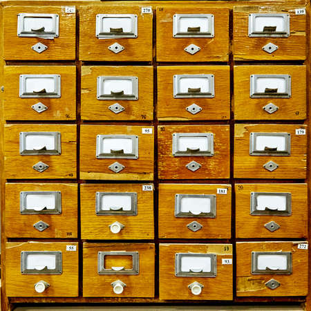 many in a number of boxes with wood textureの写真素材