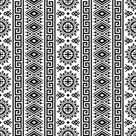 Seamless ethnic pattern texture design background