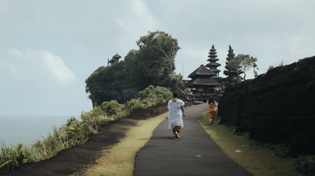 Pura Ulun Danu Bratan, Bali, Indonesiaの素材