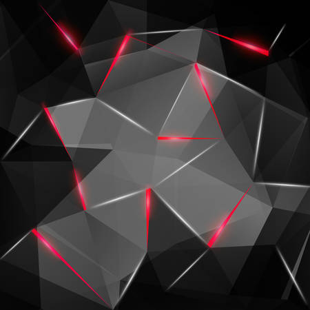 Abstract geometric vector background and place for text のイラスト素材