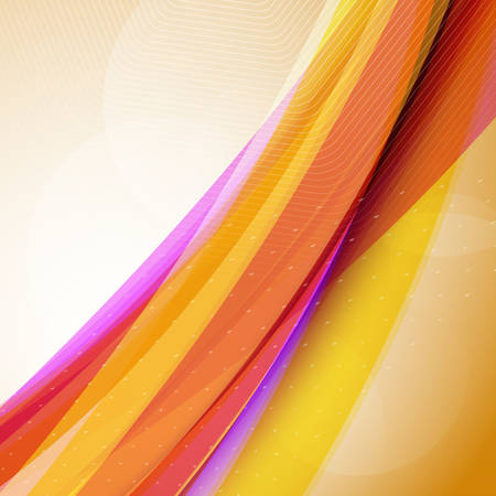 Abstract Vector Colorful Futuristic Wave Background. EPS10のイラスト素材