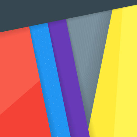 Abstract Colorful Vector Background. Modern Material Designのイラスト素材