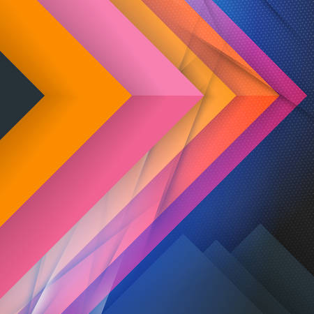 Abstract Colorful Vector Background. Modern Material Designのイラスト素材