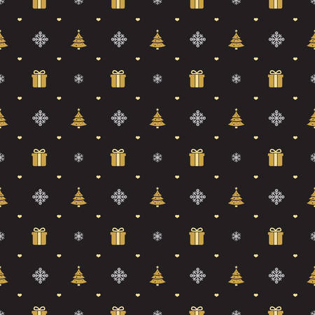 Christmas retro pattern design.のイラスト素材