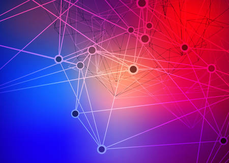 Abstract colorful blurred background. Vector illustration. Modern wallpaperのイラスト素材