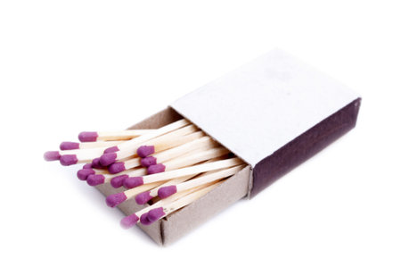 many ping match on a white backgroundの写真素材