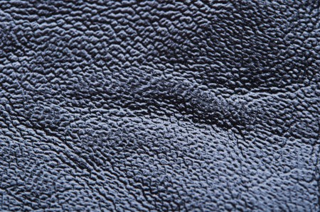 closeup of dark leather texture