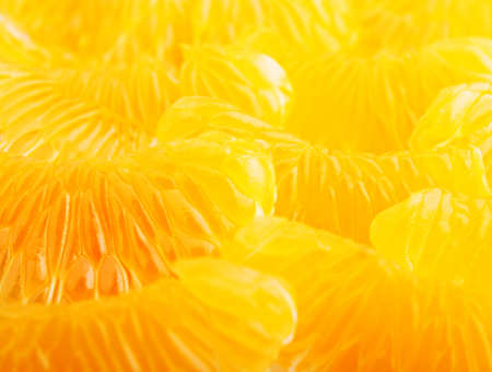 closeup of fresh mandarin backgroundの写真素材