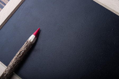 closeup of color pencils on backgroundの写真素材