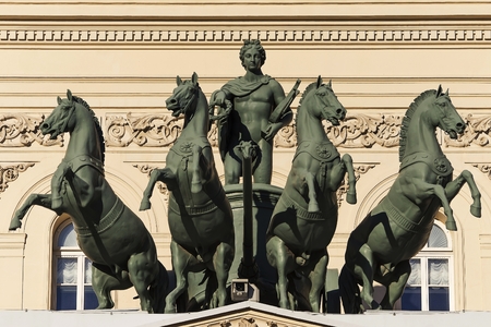 Bolshoi Theatre in Moscow, Russiaのeditorial素材
