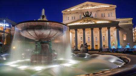 Bolshoi Theatre, Moscow, Russiaのeditorial素材